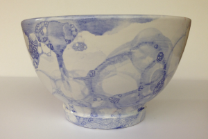 Paint Your Own Pottery: Bubble Painting at The Workspace