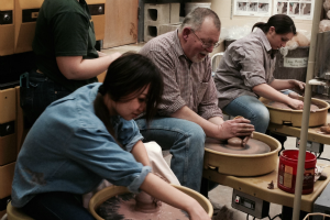 Wheel Pottery Class at The Workspace