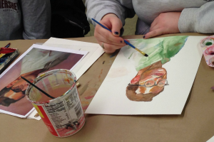 Watercolor Class with Molly Nagel at The Workspace