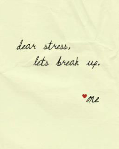Dear Stress